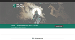 Desktop Screenshot of myproudhavana.com